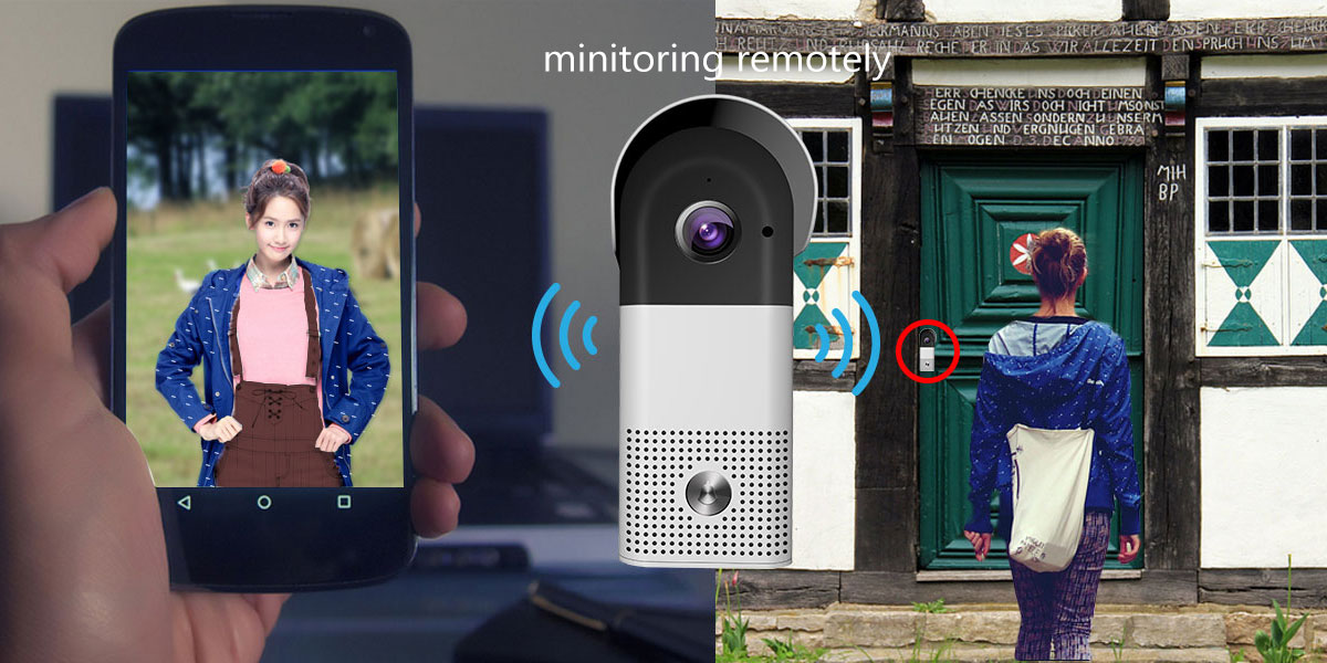 wifi video doorbell wb-611